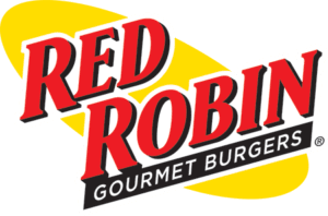 Red Robin logo yellow, black, red